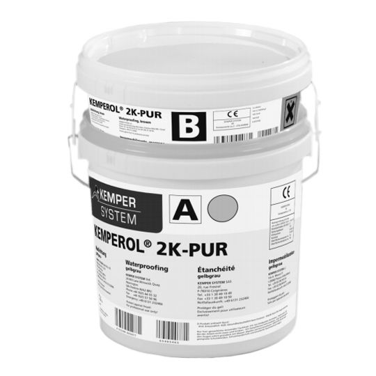 Performance Roof Systems Kemperol 2K-Pur Solvent Free Waterproofing System for Indoor/Outdoor Application - Large Bucket
