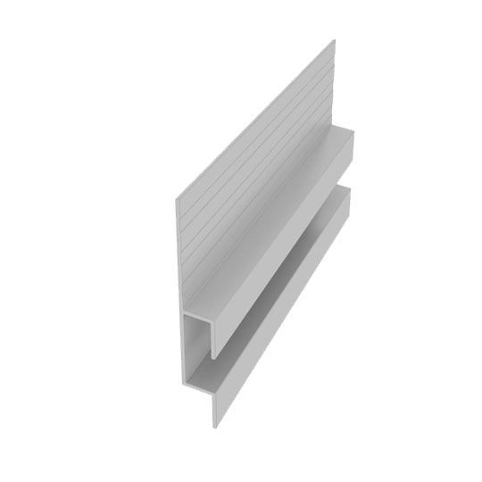 EasyTrim Reveals 10' Horizontal Reveal H Panel Trim