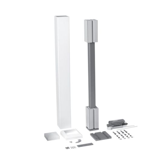 Envision 4" x 4" x 38" Tam-Rail Post Mount Concrete Kit