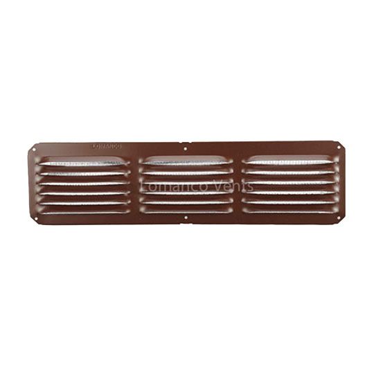 Lomanco 16" x 4" C-Series Cornice Vent — LOMC416BR