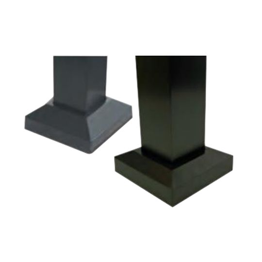 Poly Rail Westbury Aluminum Railing Flair Set — PRLWBF2PTBK