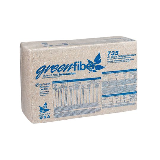 GreenFiber INS735 Stabilized Borate Cellulose Insulation - 30 Lb. Bag