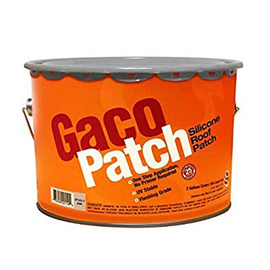 Gaco Western GacoPatch Silicone Roof Patch - 2 Gallon Pail — GACSRP1525GR2G
