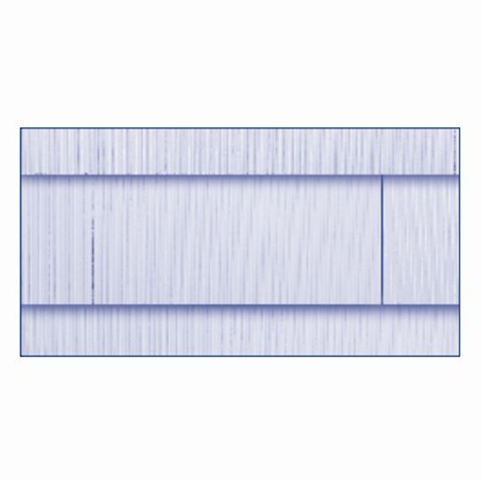 GAF WeatherSide Profile 14 Straight Edge Shingle with Striated Surface Fiber-Cement Siding