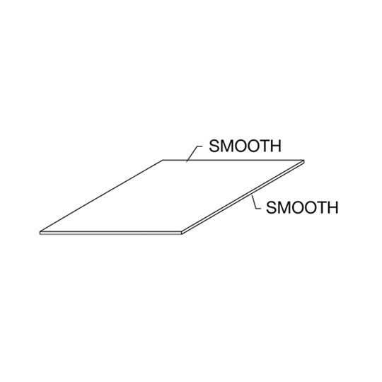 Ply Gem 5/8" x 4' x 8' DesignReady PVC Trim Sheet - Smooth