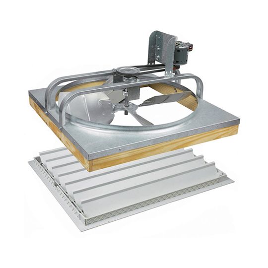 Air Vent 30" Whole House Fan Belt-Drive/Shutter