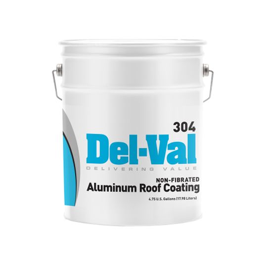 United Asphalt (New Jersey) Del-Val Non-Fibrated Aluminum Roof Coating - 5 Gallon Pail