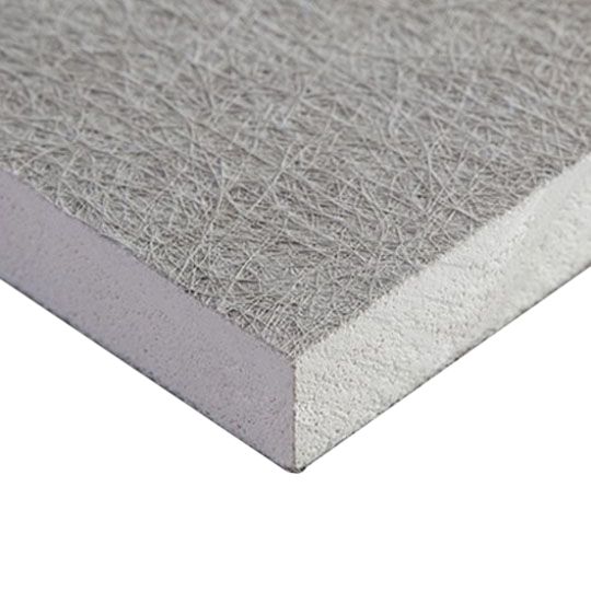 Performance Roof Systems 1/2" x 4' x 8' DEXcell Fa Glass Mat Faced Gypsum Roof Board