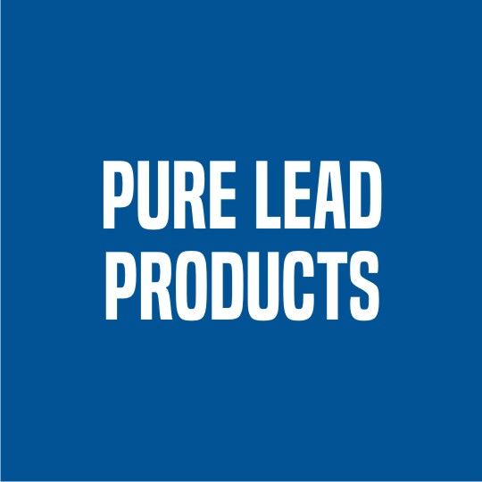 Pure Lead Products 1-1/2" x 18" x 18" x 10" Tile Roof Flashing
