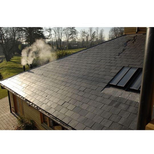 SSQ International 18" x 11" Spanish Seca Grey Roofing Slate