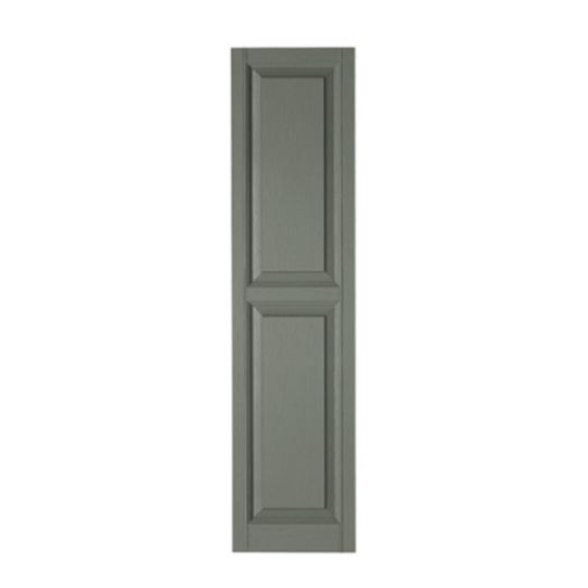 Mastic 12" x 39" Standard Raised Panel Shutters - Regular Style — ACOVINRP123993