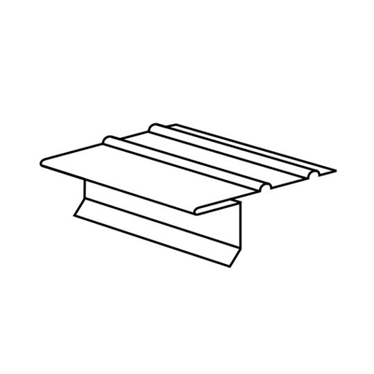 Berger Building Products F4 1/2 Standard Aluminum Drip Edge