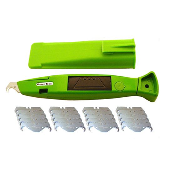 Burke Tools K500 Knife with 20 Deep Hook Blades
