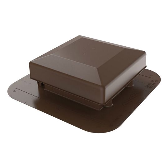 Canplas Industries Duraflo 6050T Square Tall Roof Vent — Ventilation and Drainage — DUR6050TBR