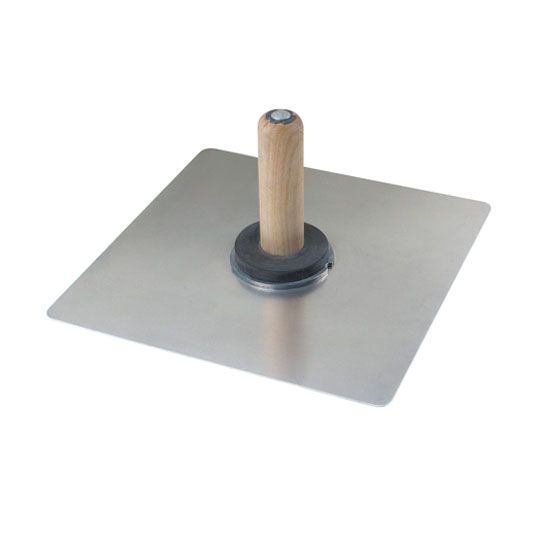 Kraft Tool 13" x 13" Aluminum Hawk with Wood Handle