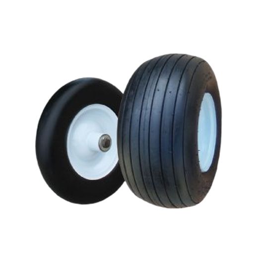C&R Manufacturing 18" x 8-1/2" x 8" Single Large Flat-Free Tire