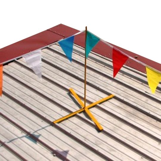 ACRO Building Systems X-Warning Line Flag Set