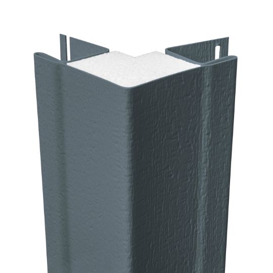 CertainTeed Siding 1-1/4" x 10' CedarBoards Insulated Outside Cornerpost with Foam Insert - Woodgrain Finish — CEROSCPINSCPB