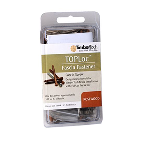 TimberTech TOPLoc Fascia Pack - Box of 100 — TTETOPLOC100RW