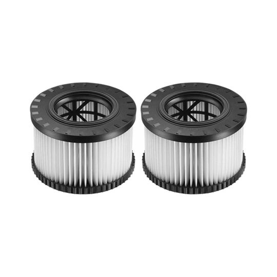 DeWalt Replacement Hepa Filter Set for DWV012 (Type 1) Dust Extractor - Set of 2