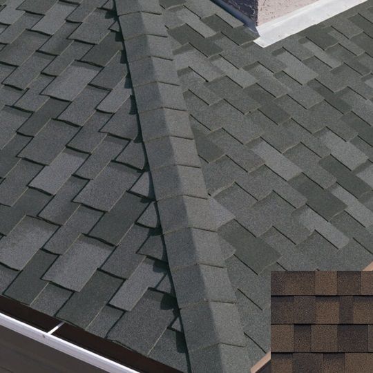 IKO UltraHP (High Profile) Impact Resistant Ridge Cap Shingles — Hip & Ridge Shingles — IKOUHPIRDB