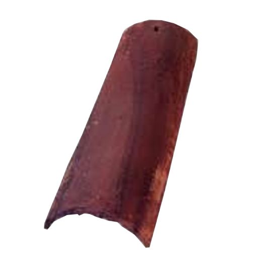 Redland Clay Tile Baja Mission 4000 Series Top Tile — Tile Roofing — RDLBMOHBSCTOP