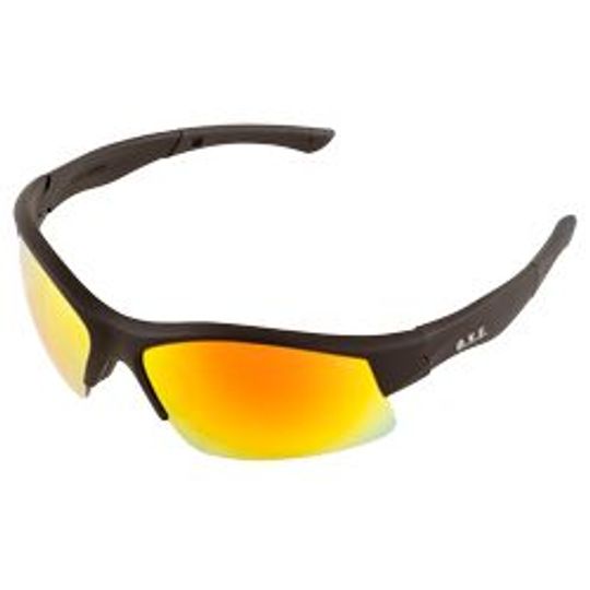 ERB Industries Breakout Mirror Safety Glasses Black Red