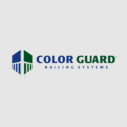 Color Guard Railing Systems Cog WH44-108AP Aluminum Post 108" W