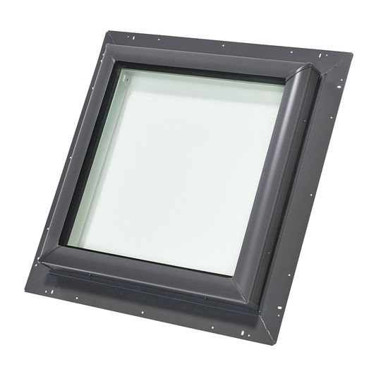 Velux Fixed Self-Flashed Skylight with Aluminum Cladding & Laminated Low-E3 Glass — VELQPF22222004