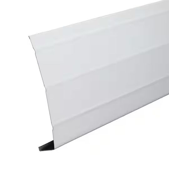 TRI-BUILT 12' Classic Ribbed Aluminum Fascia - Smooth — TRIK8FRBR