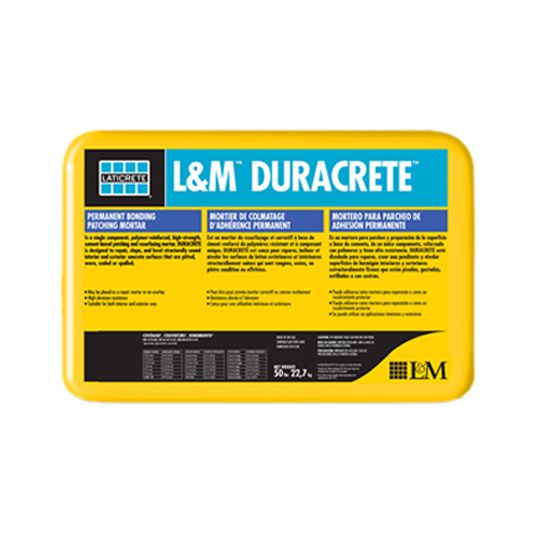 LATICRETE International L&M Duracrete Permanent Bonding Patching Mortar - 50 Lb. Bag