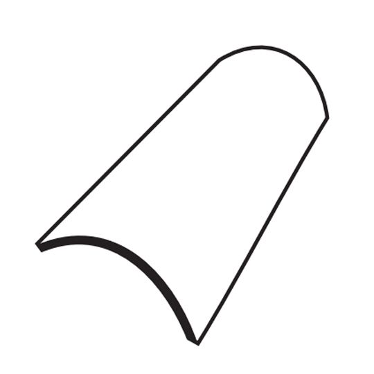 Stoneworth Building Products Nottingham Rake Tile — Tile Roofing — SWONT11020S