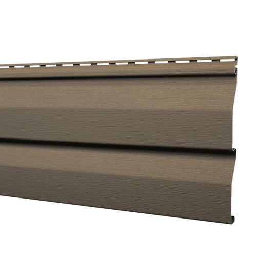 Mitten Building Products Sentry Double 4-1/2" Dutchlap Vinyl Siding — MITSED45DLCGTB