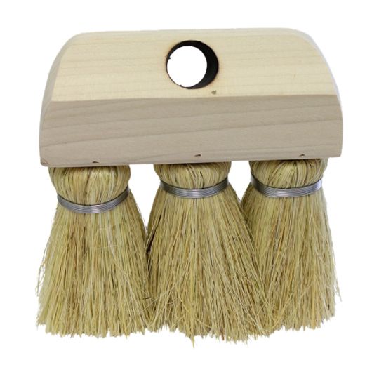 The Brush Man 3 Knot Roofing Brush with Tampico Fill — TBMKB3