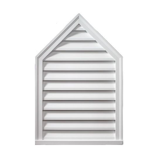 Fypon Molded Millwork 24" x 30" Peaked Louver