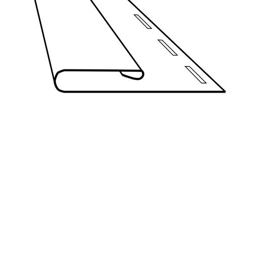 Gentek Snap-Lock Steel Finish Trim — GTKSFTCB