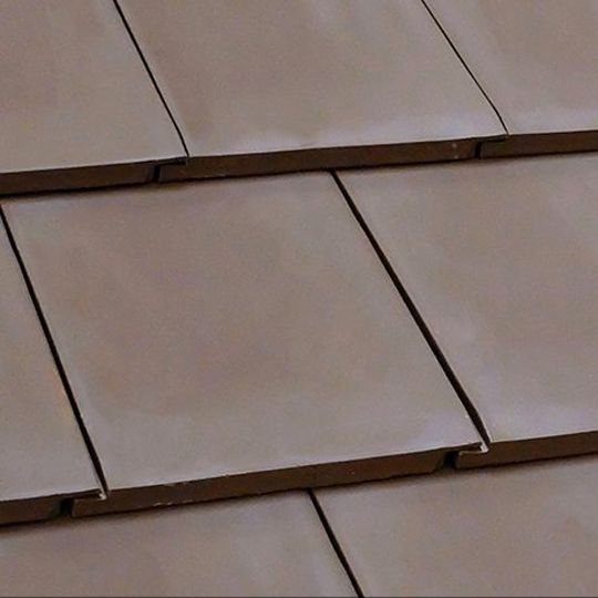 Verea Clay Tile Flat Roof Tile — Tile Roofing — CVUFLGR