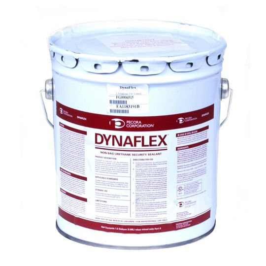 Pecora DynaFlex Flexible Polyurethane Security Sealant - 1.5 Gallon Kit