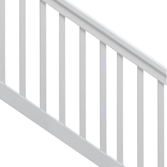 Envision 6' x 36" Tam-Rail Stair Rail Kit with Square Balusters (30-35 Degrees)