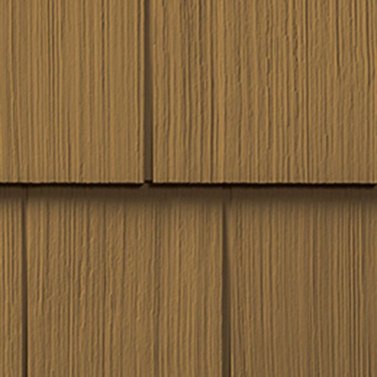 CertainTeed Siding Cedar Impressions Double 7" Straight Edge Perfection 3G Polymer Shingle Siding — CERCID73GPMC