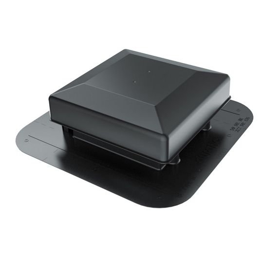Canplas Industries Duraflo 6050T Square Tall Roof Vent — Ventilation and Drainage — DUR6050TBL