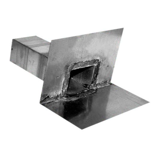 Art's Sheet Metal Mfg. 5" x 5" x 10" Scupper Wall