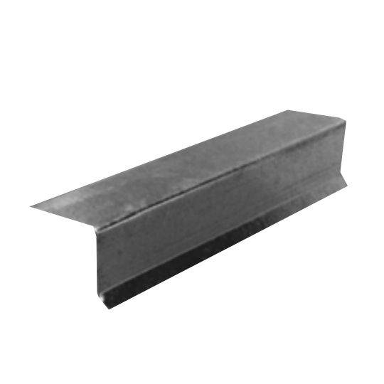 Flamco 4" x 4" x 10' Galvanized Metal Roof Edge