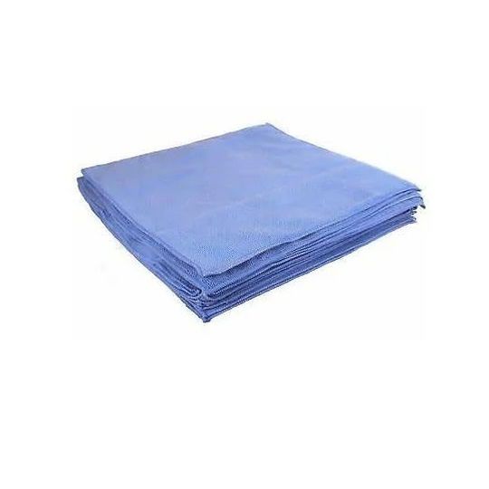 Buffalo Industries Blue Microfiber Cleaning Cloths - 3pk