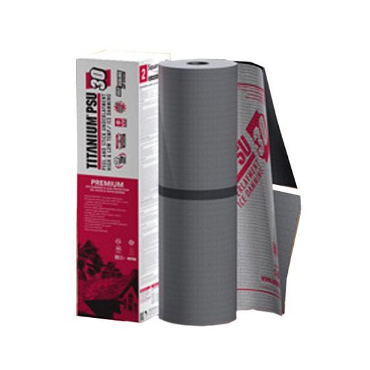 Titanium PSU30 Peel & Stick Synthetic Roofing Underlayment - Dynamic Metals Llc - 2 Sq. Roll