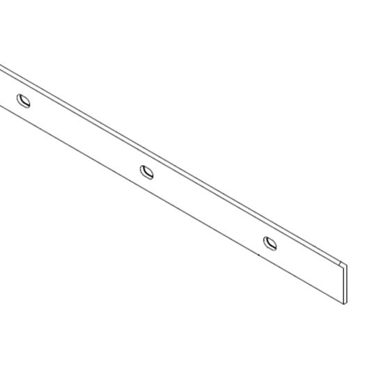 Johns Manville Single Flange .080 Aluminum Termination Bar
