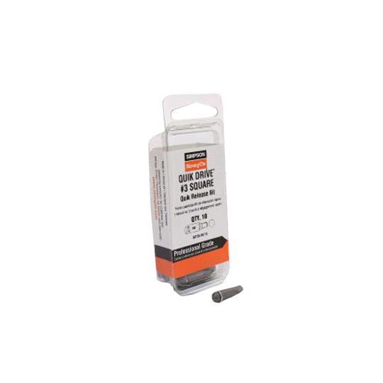 Simpson Strong-Tie Quik Drive #3 Square-Drive Bit