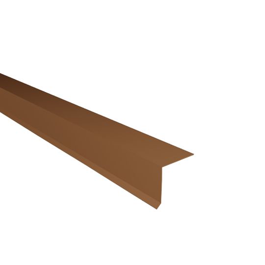 Able Sheet Metal 28 Gauge x 2" x 3" Nosing Grip — ABMNOS2328BR