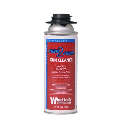 Wind-Lock Foam2Foam Gun Applicator Cleaner - 12 Oz. Can
