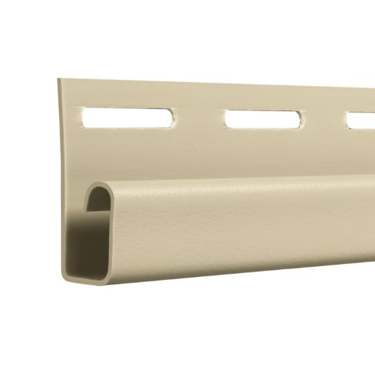CertainTeed Siding 3/8" Vinyl Carpentry Pocket J-Channel - Matte Finish — CERJ38SVW